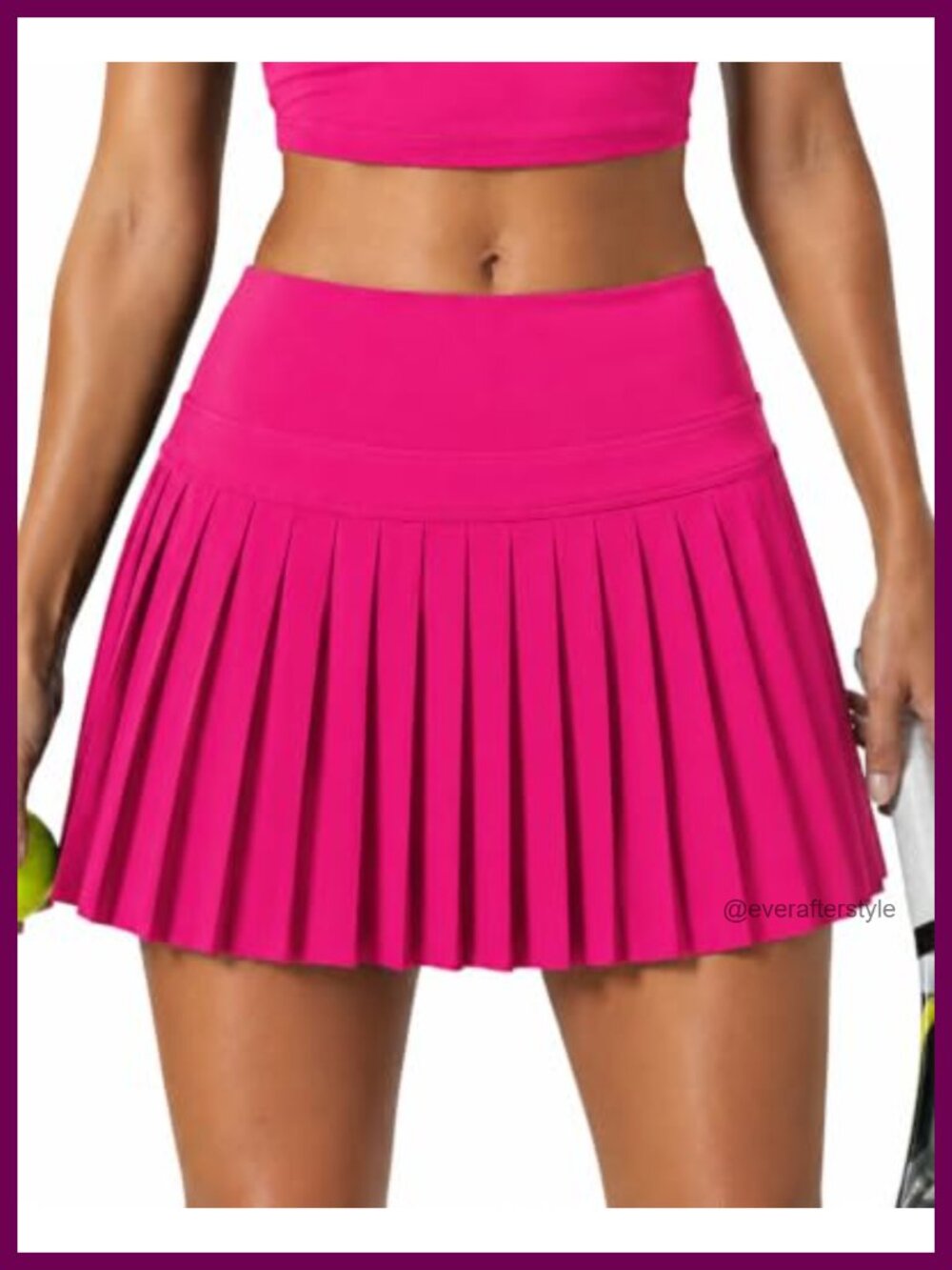 Pleated Tennis Skirt Women Athletic Golf Skort with Pockets